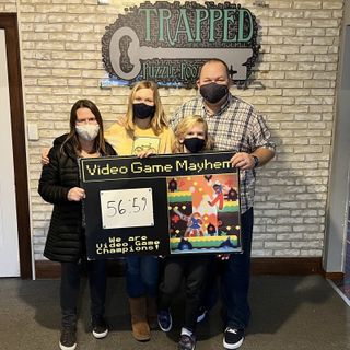 Video Game Mayhem at Trapped Puzzle Rooms