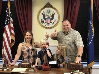 The Oval-ish Office at Red Herring Escape Room