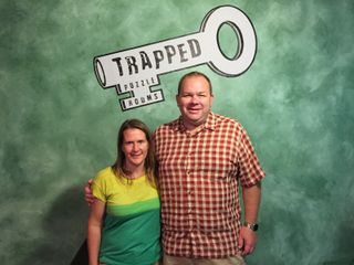 The Library at Trapped Puzzle Rooms